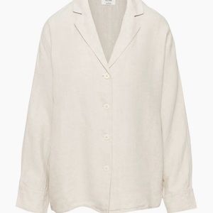 Artizia Freeform Linen Shirt in Natural Ecru (Sold Out)